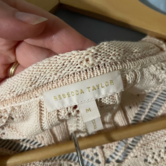 Rebecca Taylor Crochet Set in Pink - Picture 5 of 7